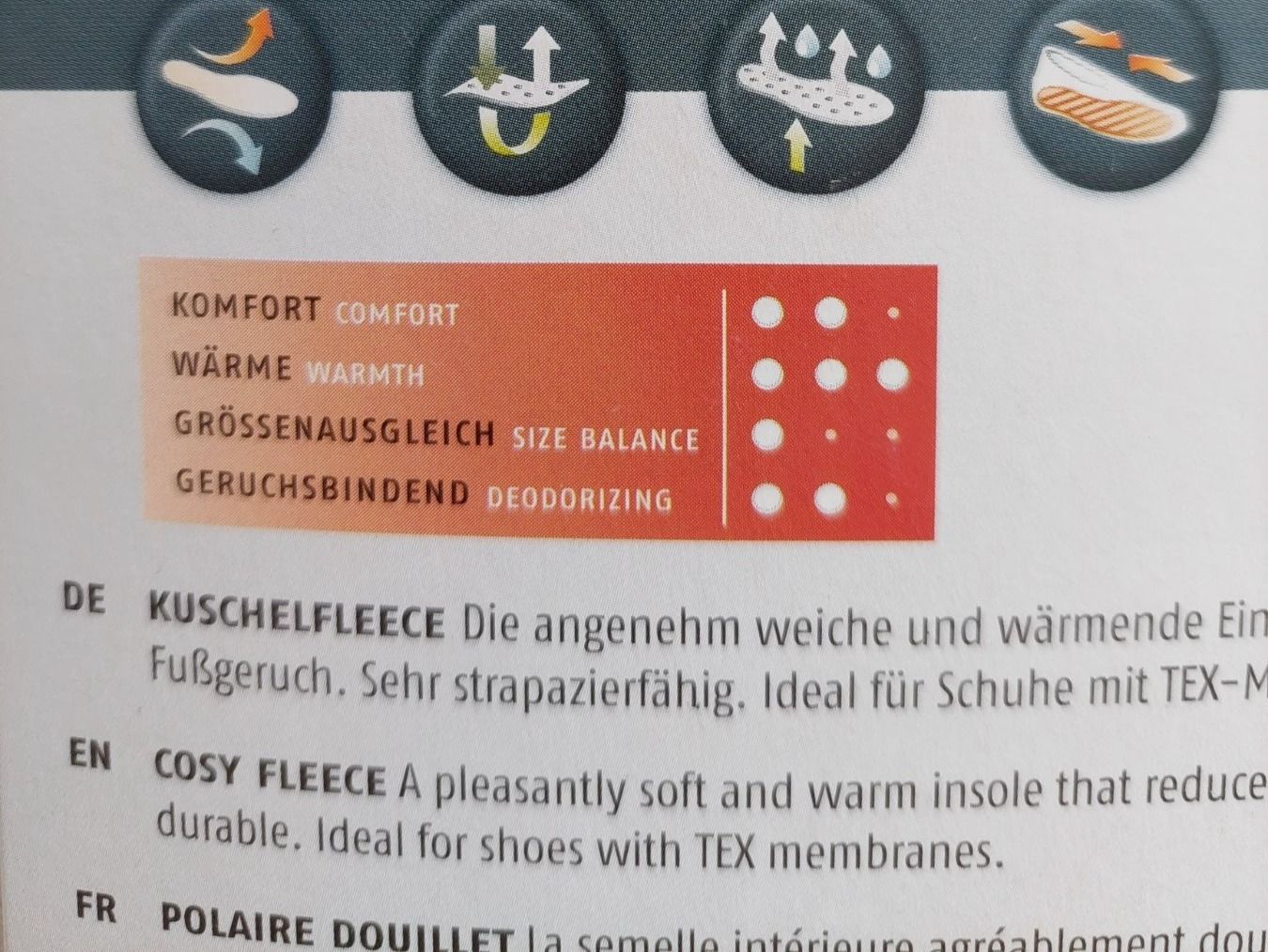 Giacche: Bergal Einlegesohle Kuschelfleece Grösse 29 – Nuovo e nell'imballaggio originale da Beckenried venduto da Havacola 2