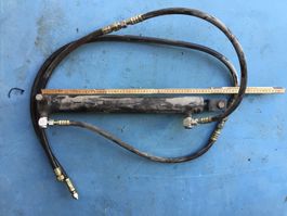 Hydraulikzylinder mit Schläuchen guter Zustand Länge 60 cm