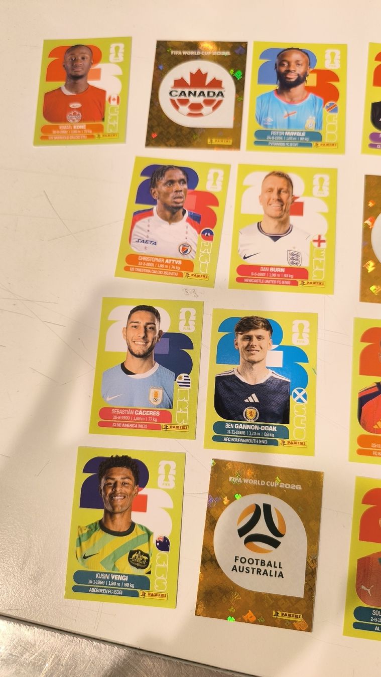 Panini Carte collezionabili: Panini 2026 LOT 21Karten – Nuovo (secondo la descrizione) da Ossingen venduto da kro_nrz6 1