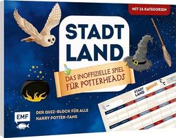 🧙 Stadt Land – Das inoffizielle Spiel für Potter-Fans OVP
