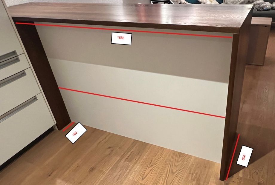 Allestimento di negozi e stand fieristici: Bar - Raumtrenner - TV Möbel – Usato da Neuenkirch venduto da Jacklimy 4