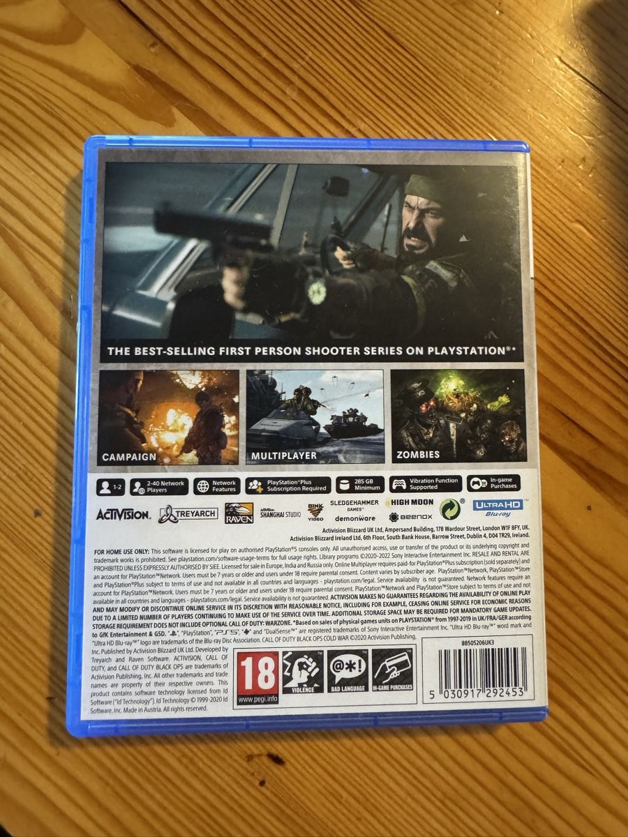 Sony Spiele: Call of Duty Cold War, PS5 – Gebraucht aus Schwerzenbach von nik_bcj2 1