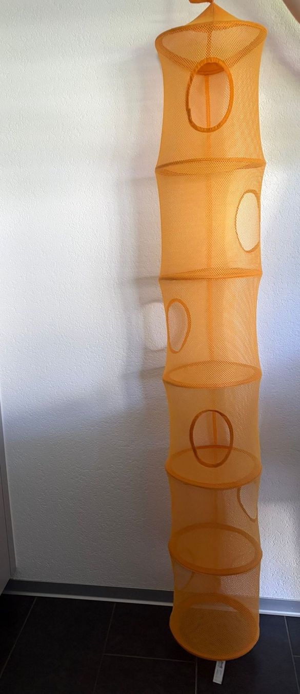 Ikea Guardaroba: IKEA Hängeaufbewahrung orangefarben – Usato da Bätterkinden venduto da Wymon