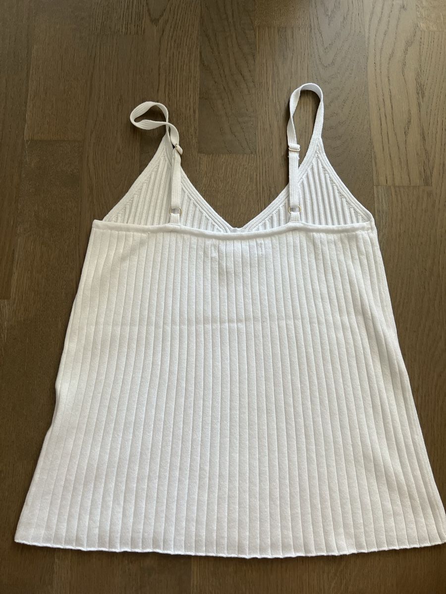 Tops: Weisses Rippen Top – Neu (gemäss Beschreibung) aus Kriens von Krienserin_T 1