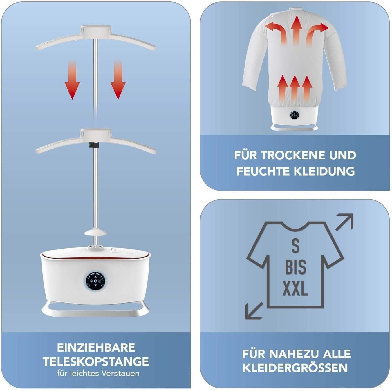 Bügeleisen: CLEANmaxx Bügler mit Dampffunktion Weiß – Neu und originalverpackt aus Bottighofen von zaap 4