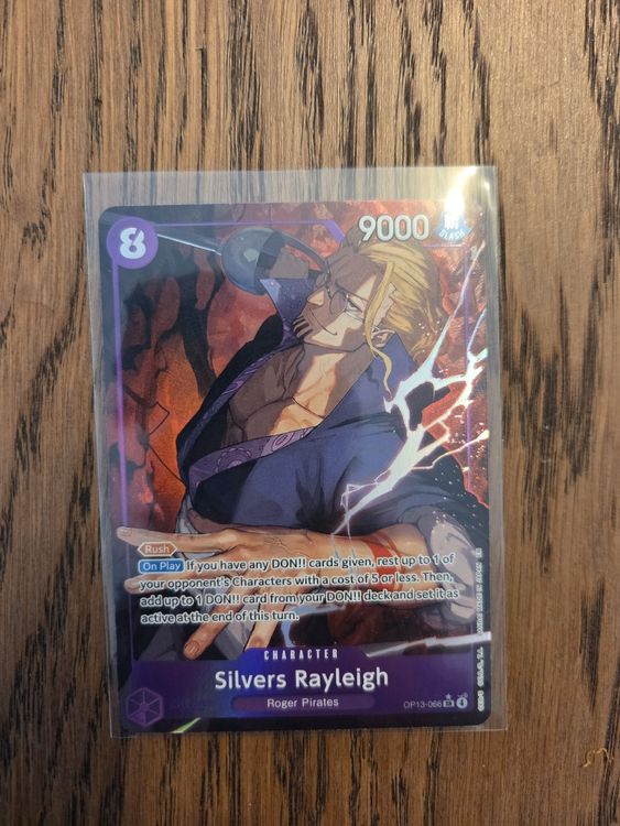 One Piece Card Game - Silvers Rayleigh op 13 (Nuovo (secondo la ...