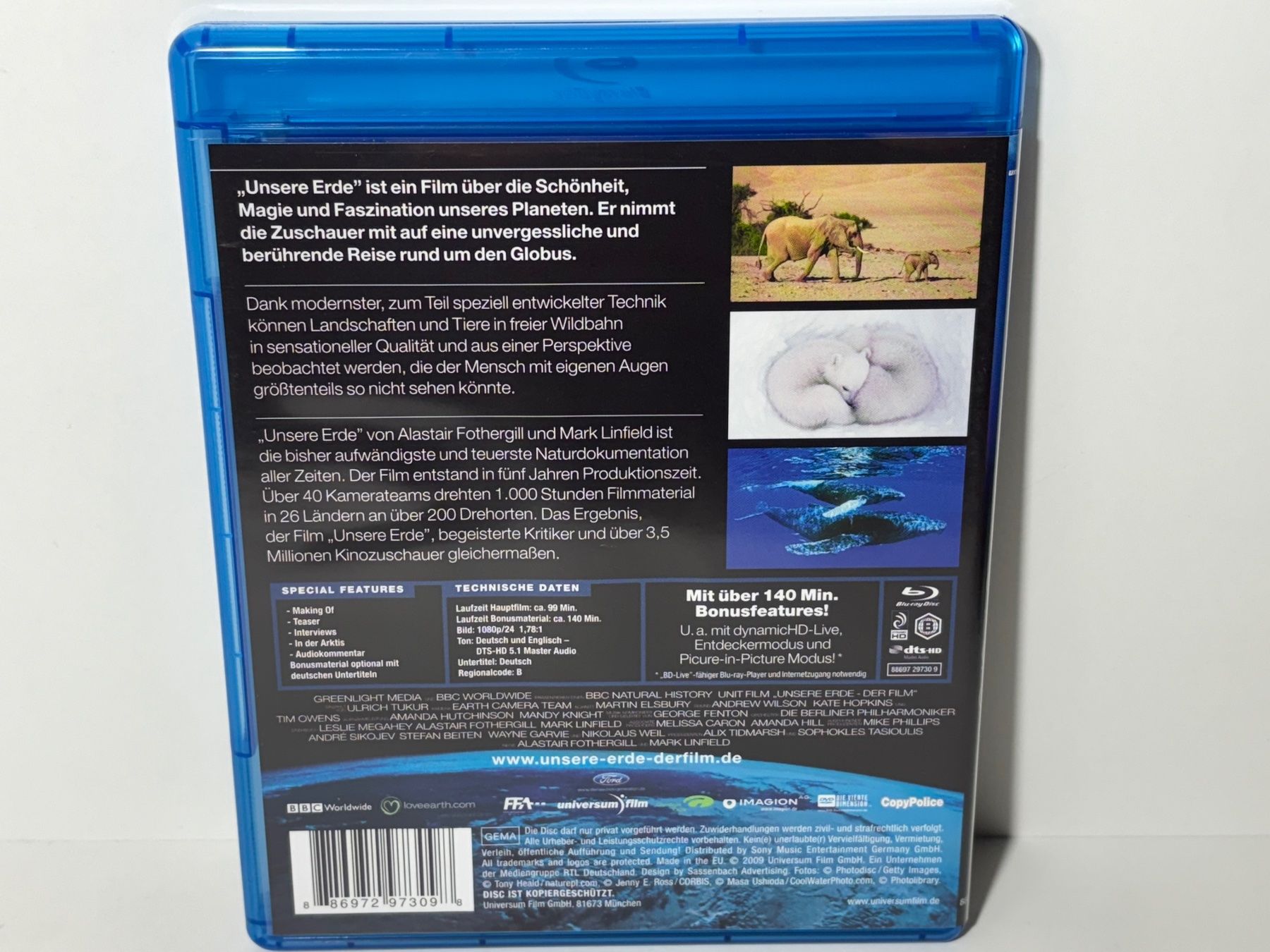 Alle DVDs: Unsere Erde 1&2 Blu Ray – Gebraucht aus Wilderswil von Sstriker 2