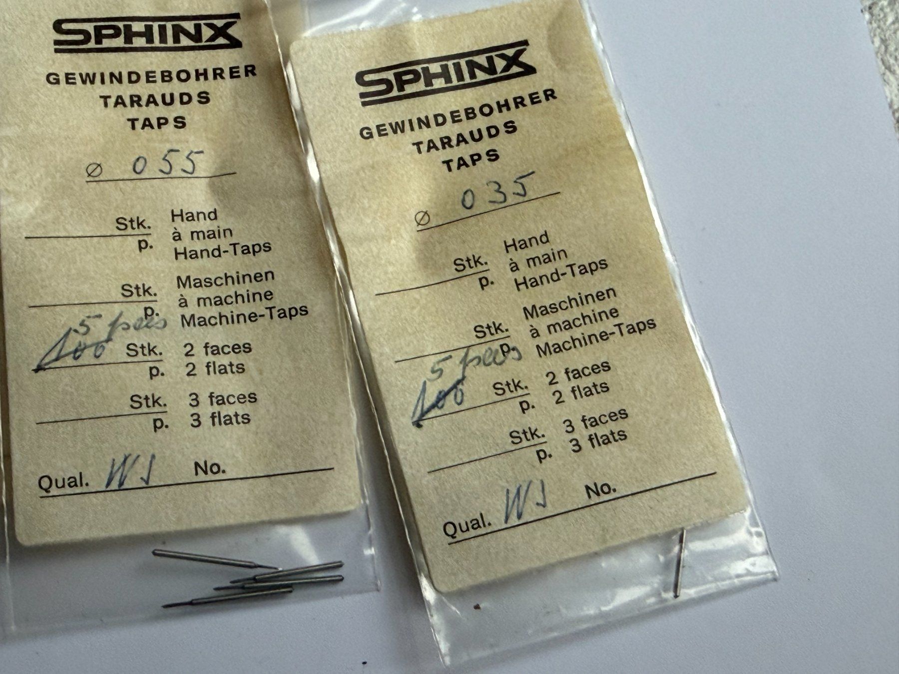 Alle Werkzeuge: Gewindebohrer Sphinx – Neu und originalverpackt aus Worblaufen von chronyves 2