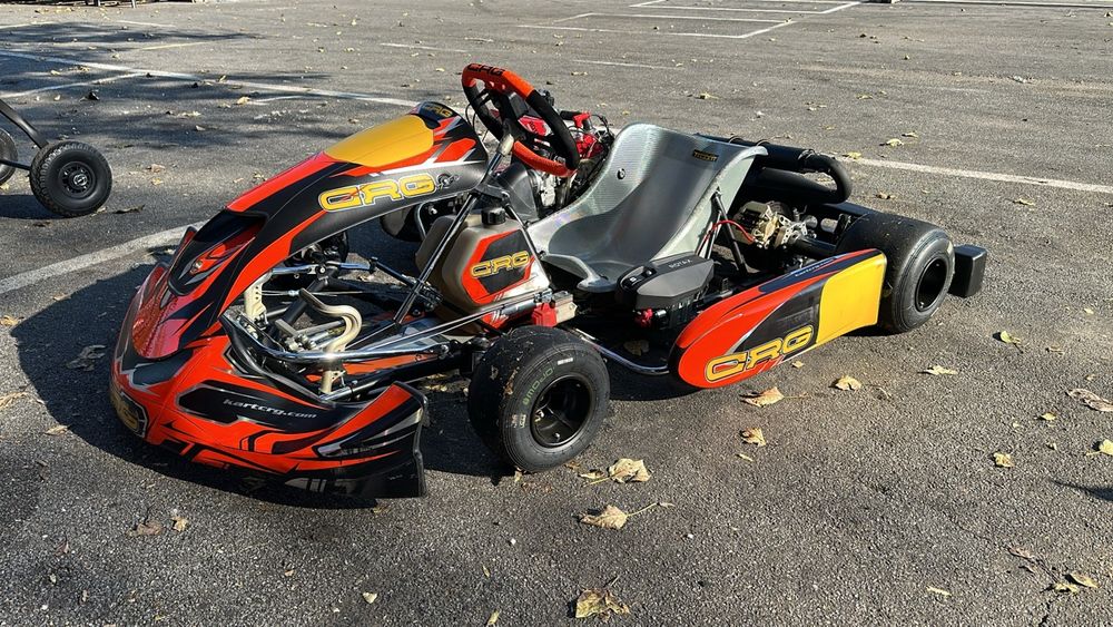 Rotax Karts: Top Go-Kart CRG Rennkart inkl. Anhänger – D'occasion à Thusis par Alejack81