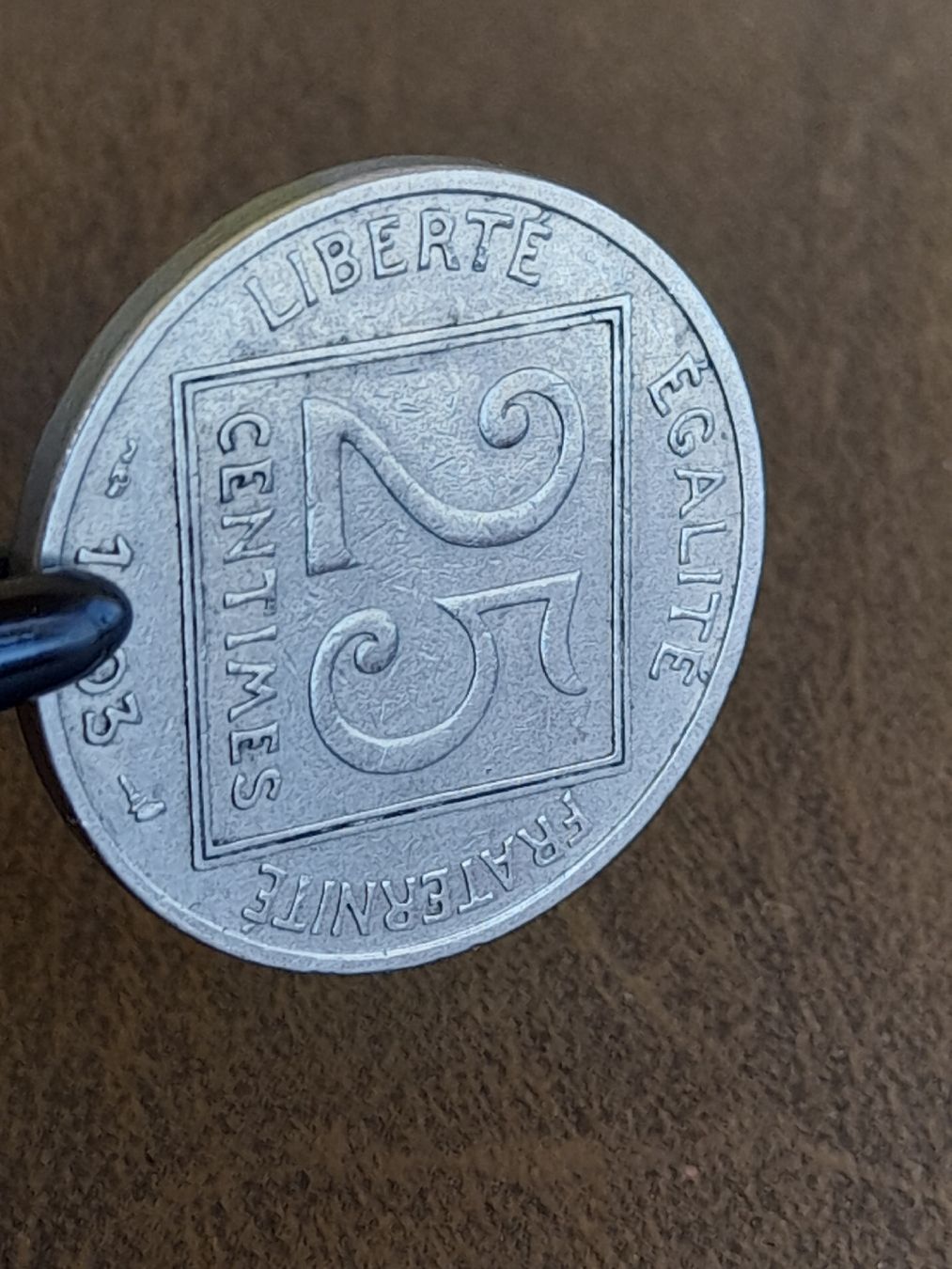 Alle Münzen: 25 Centimes 1903 Frankreich  – Gebraucht aus Basel von Basel_20 3