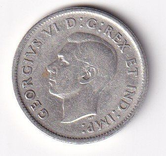 Tutti le monete: Kanada 25 cents 1943 – Usato da Neuchâtel venduto da karlpierrino 1