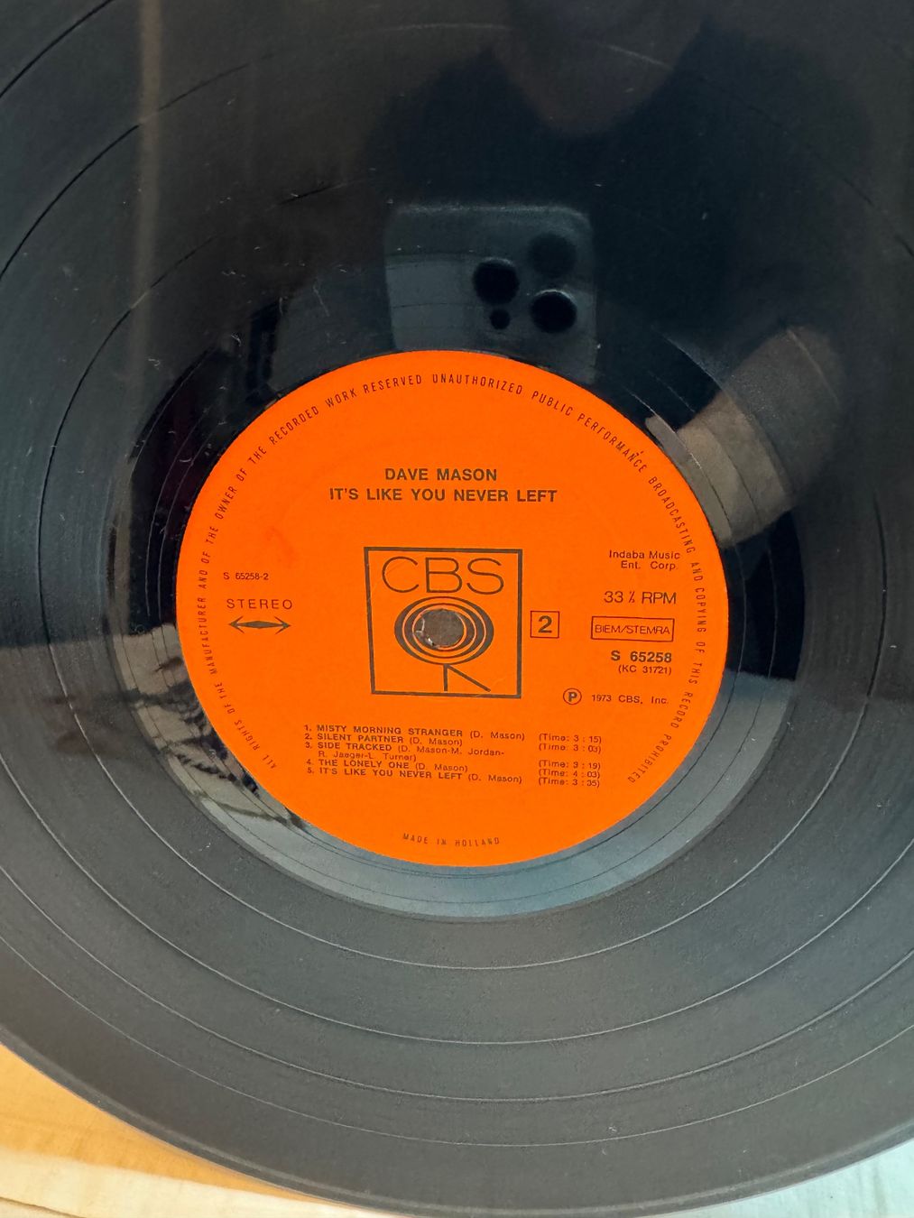 Schallplatten: Dave Mason - It's Like You Never Left - Vinyle Rare! – Gebraucht aus La Chaux-de-Fonds von reu_kx5l 8