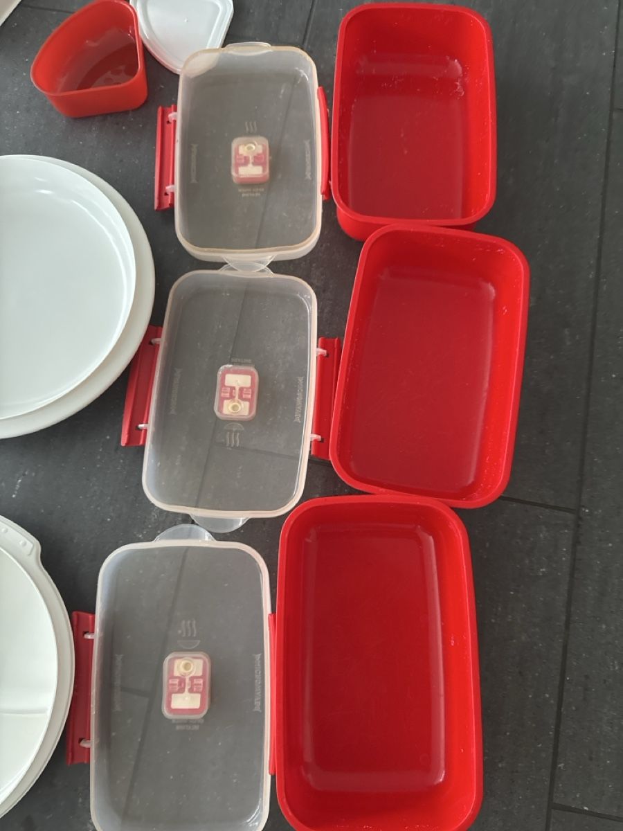 Migros Behälter & Ähnliches: Tupperware, Mikrowellen Geschirr Set, verschiedene Grössen, – Gebraucht aus Vilters von tha-tha 2