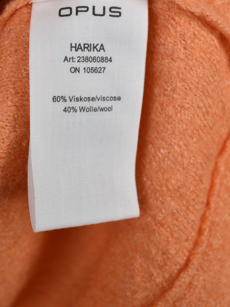 Opus Vestes: Opus Jacke, Gr.42, orange, neuwertig, Viskose & Wolle – Neuf (Voir description) à Nürensdorf par 2ND_STORY 8