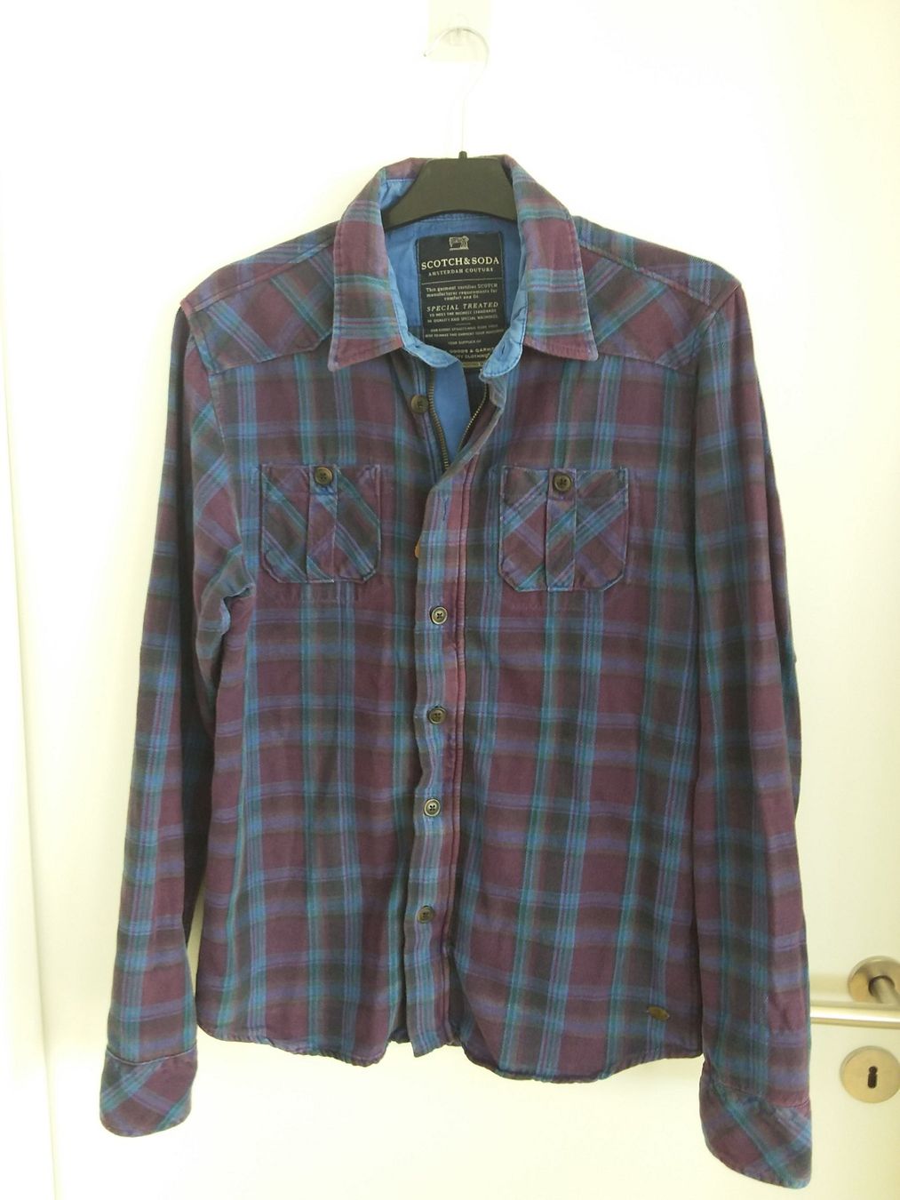 Camicie: SCOTCH & SODA Hemd, Gr M, Baumwolle – Usato da Immensee venduto da Btrutmann