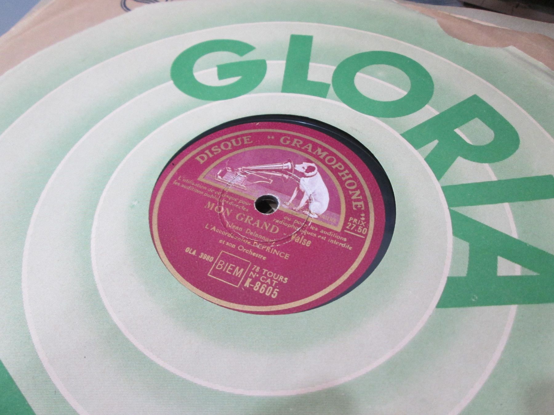 Schallplatten: DISQUES 78 TOURS – Gebraucht aus Lausanne von Leag 2