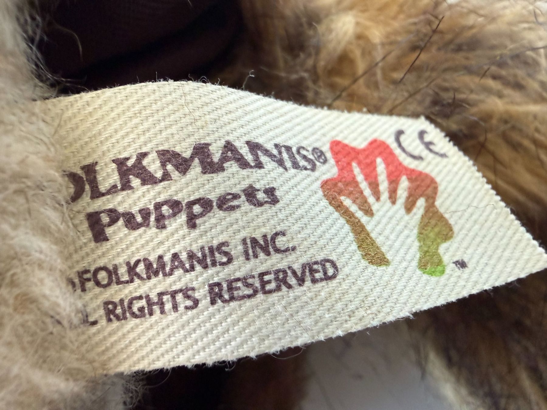 Giocattoli: Folkmanis Handpuppe rotbraunes Eichhörnchen – Usato da Winterthur venduto da brittalili 3