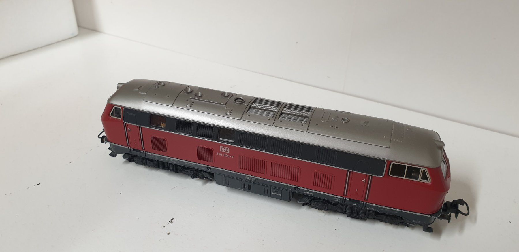 Märklin Modellini di ferrovie: Märklin Diesellok DB V216 H0/DC – Usato da Geroldswil venduto da TopTrain54 2