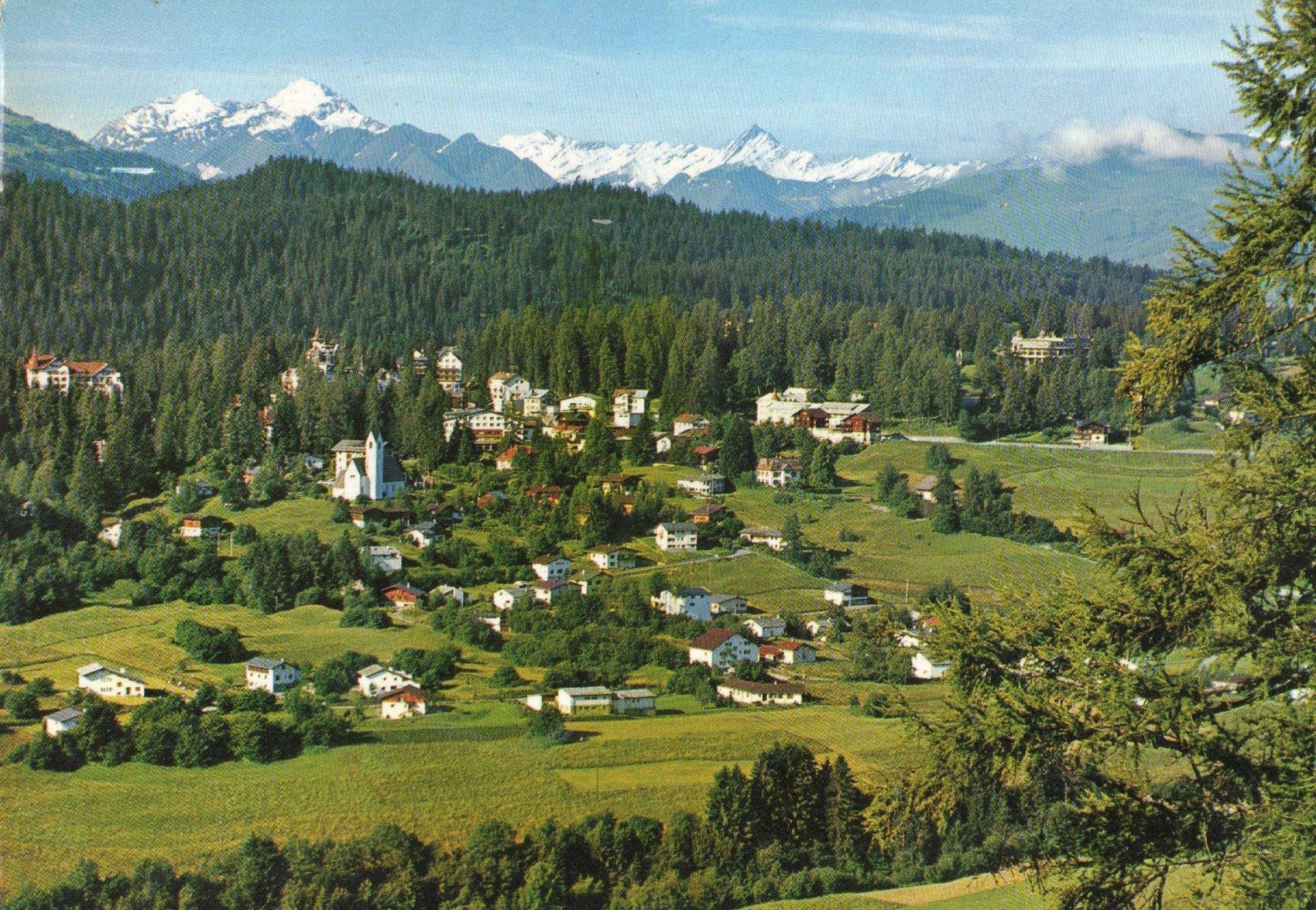 Cartoline postali: Flims-Waldhaus – Usato da Melano venduto da pisonsdro