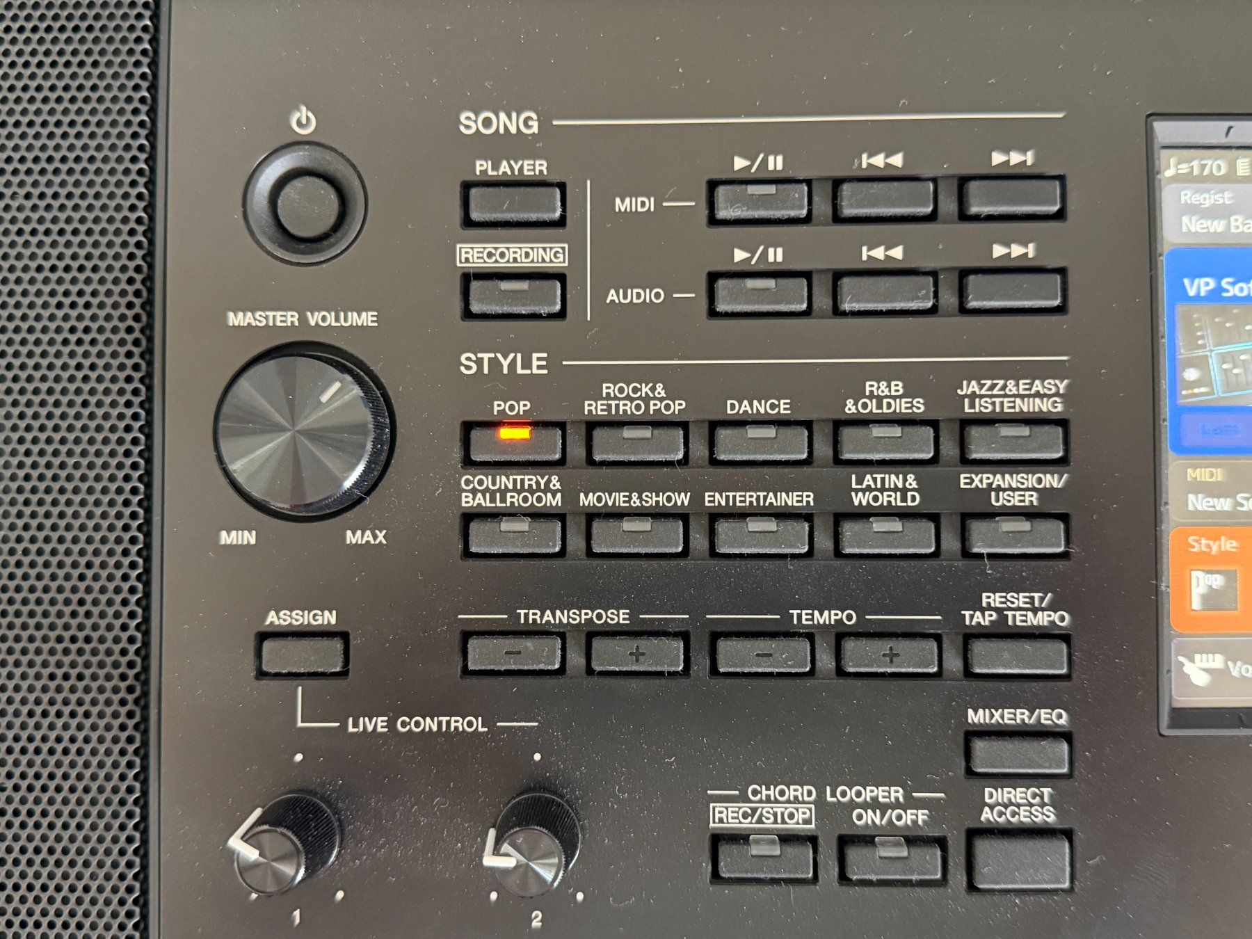 Yamaha Strumenti musicali: Yamaha PSR SX720 + L-7B – Usato da Lausanne venduto da lou_r82x 4
