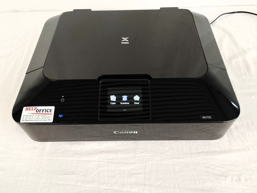 Canon Stampanti: CANON Drucker Pixma MG7150 – Usato da Schübelbach venduto da Restwert_Schubelbach