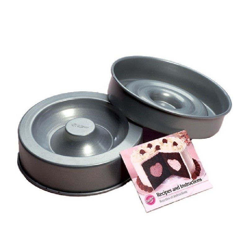 Teglie da forno: Wilton Heart Tasty-Fill Kuchenform – Usato da Buchs ZH venduto da hipsternut 1