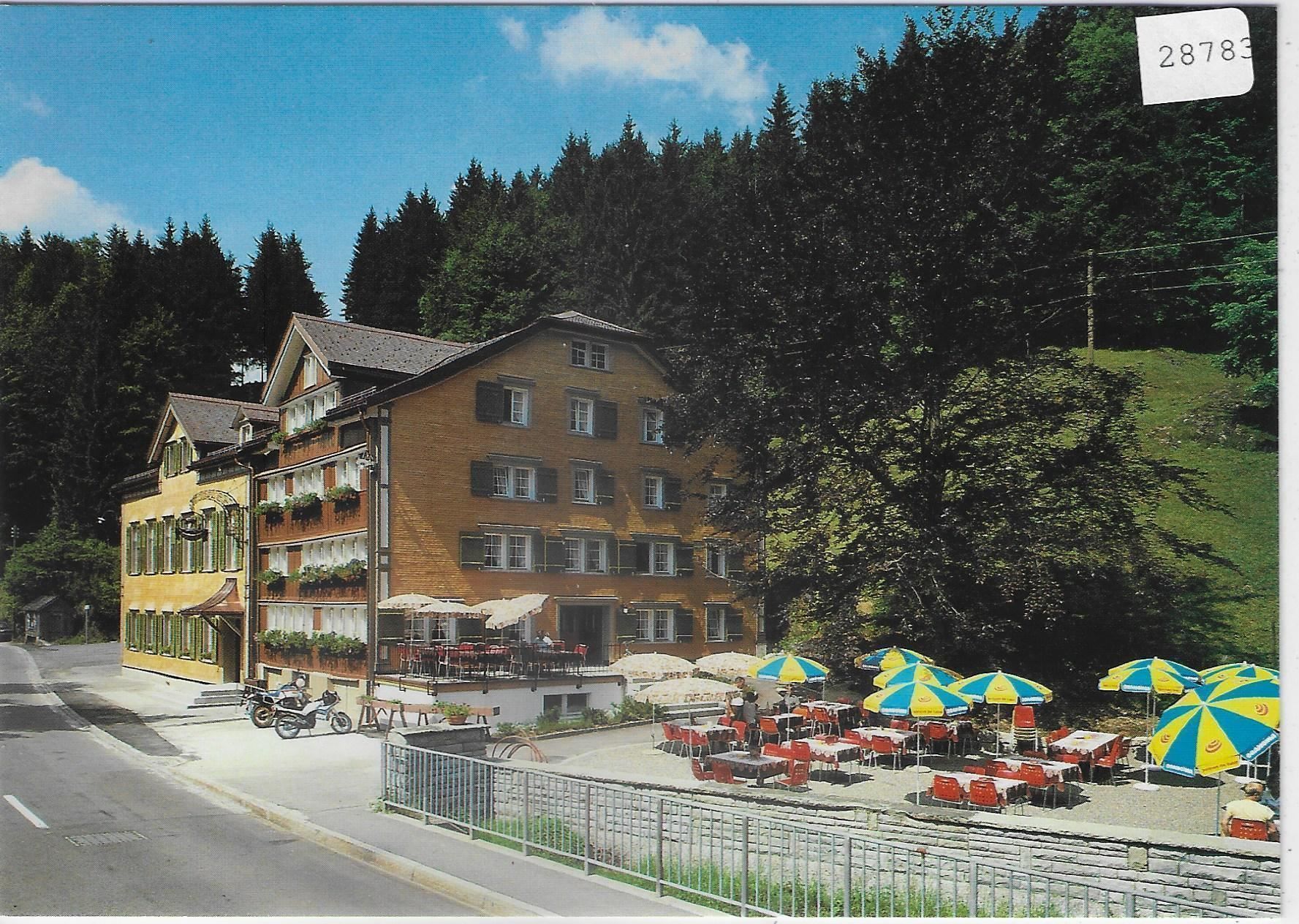 Cartoline postali: Gasthaus Rossfall - Urnäsch AR – Usato da Ettingen venduto da Kartenplanet
