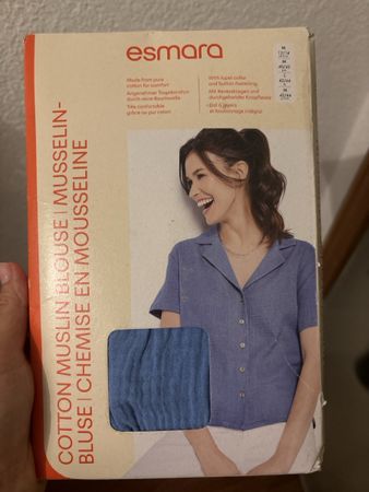 Damen Musselin Bluse Grösse M 40 42 absolut NEU