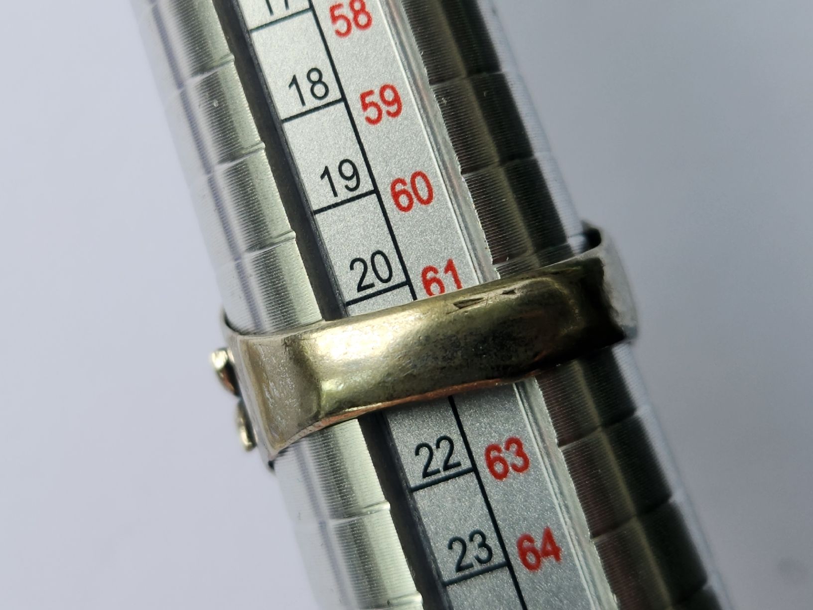 Anelli: Vintage Silberring 925 mit echtem Rubin, Ringgrösse 62 8g – Usato da St. Gallen venduto da GIULESGG 9