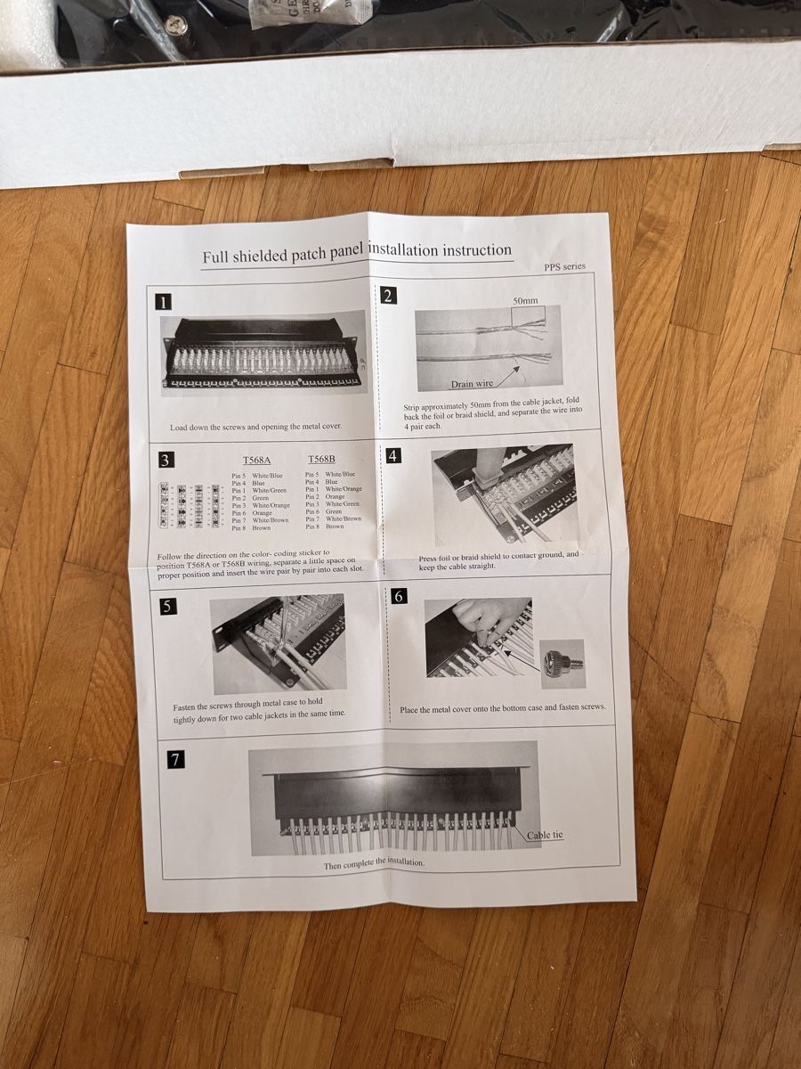 Server: Netzwerk Komponenten - Patch Panel, 16 Port, Full Shielding! – Nuovo (secondo la descrizione) da Zürich venduto da Gadgets2020 7