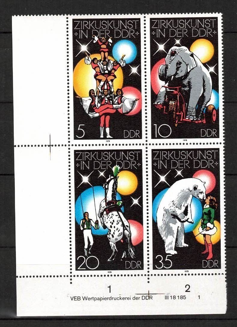 Tutti i francobolli: Bloc DDR 1978 - Nos 2364-2367 – Nuovo (secondo la descrizione) da CHENE-BOURG venduto da Praslin