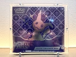 Pokémon Paldean Fates ETB EN OVP + Acrylbox