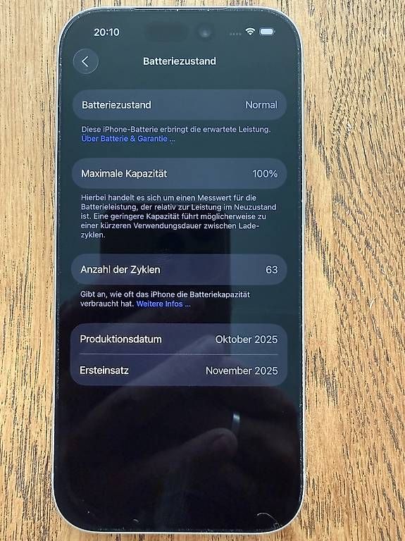 Apple Telefoni cellulari / Smartphones: IPhone IPhone 17 Pro 512GB Silver mit Hülle und Panzerglas – Usato da Au ZH venduto da Nicimahler 2