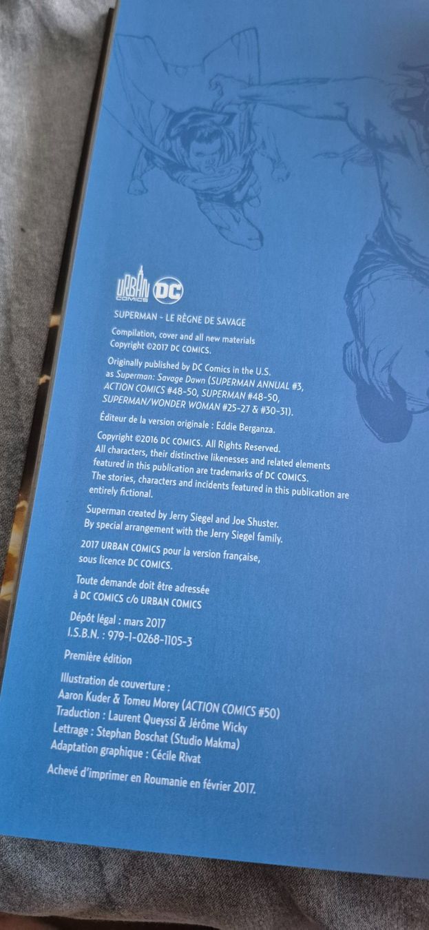 Fumetti: SUPERMAN LE RÈGNE DE SAVAGE DC RENAISSANCE COMICS COMPLET FR – Usato da Grand-Lancy venduto da luc111 3