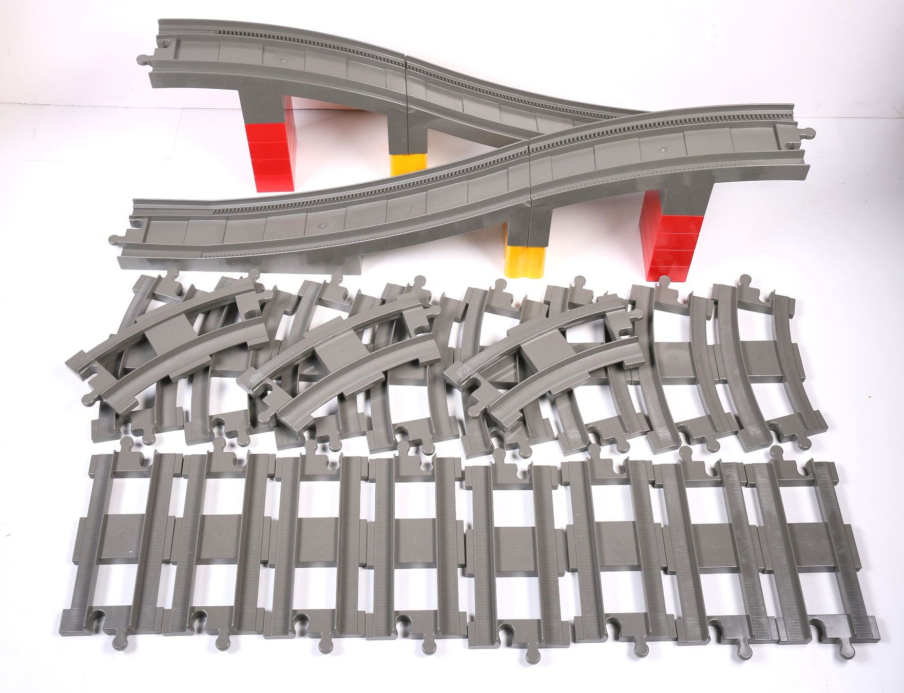 Lego Kit di costruzioni: Duplo Schienen mit Brücke – Usato da Hettlingen venduto da Scholi99