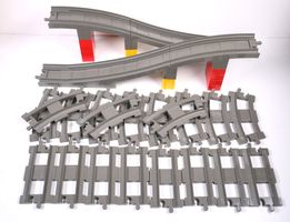 Duplo Schienen mit Brücke