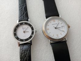 Curtis Genève & Lbonard Klassische Partneruhren, Swiss Made