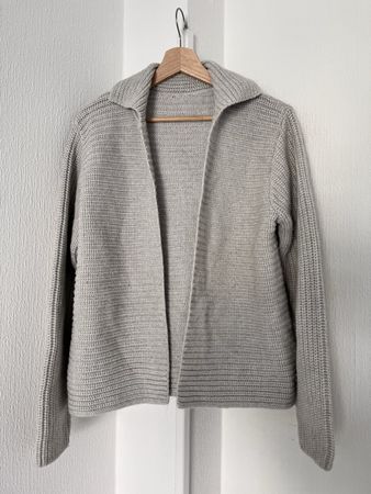 Possibly Hemisphere Wool Cardigan grey size L 
