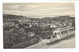 St. Gallen St. Fiden  Elektr. Strassenbahn - Speicher-Trogen