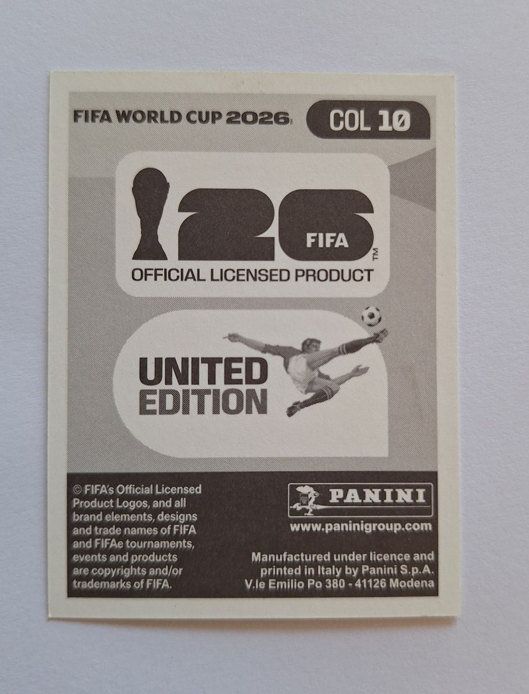 Panini Carte collezionabili: Panini Jefferson Lerma COL 10 – Nuovo (secondo la descrizione) da Romanens venduto da Crocette 1
