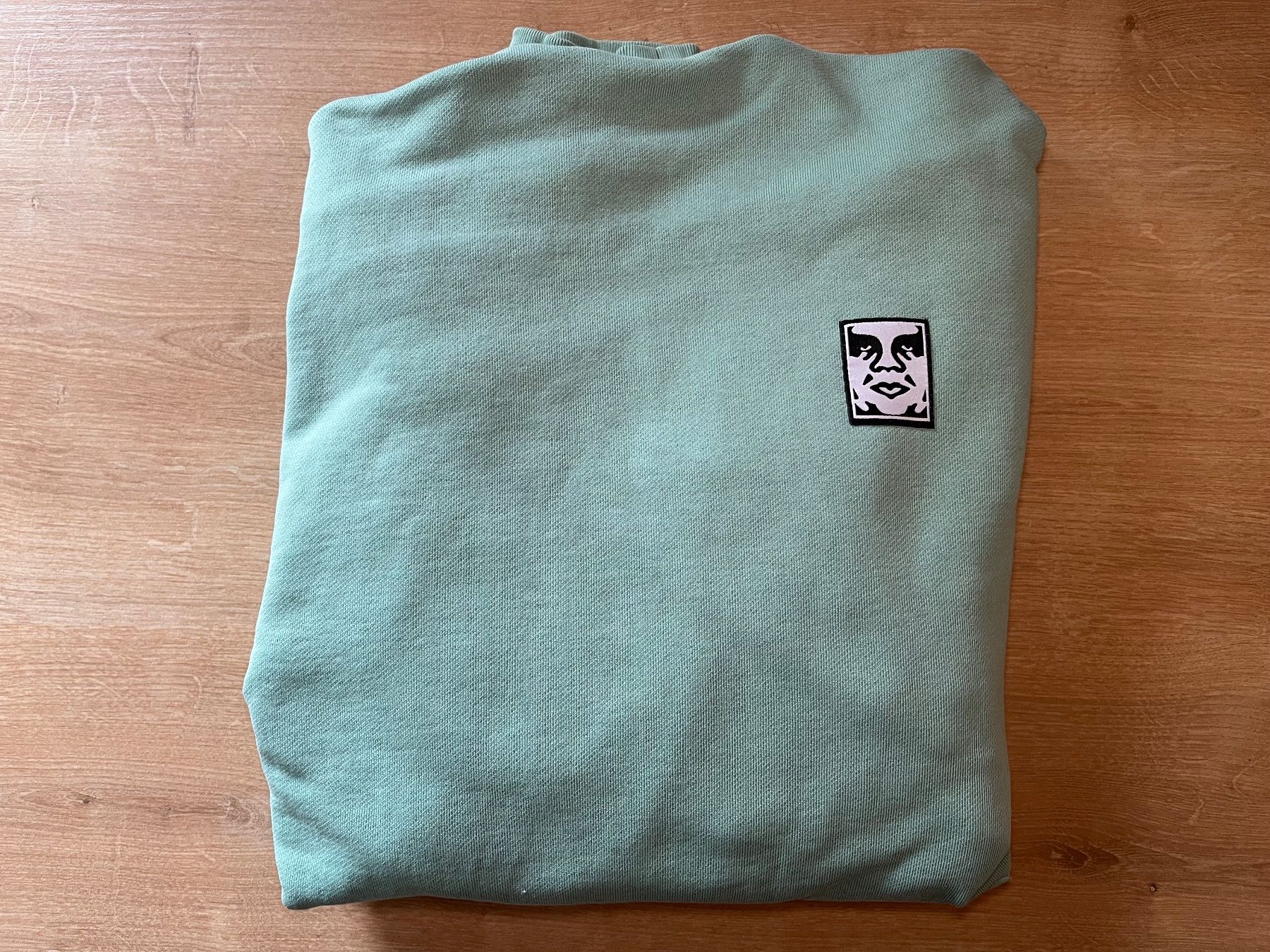 Obey Maglioni & Felpe: OBEY Kapuzen-Pullover Mintgrün (Gr. S) – Nuovo e nell'imballaggio originale da Luzern venduto da jeltic 2