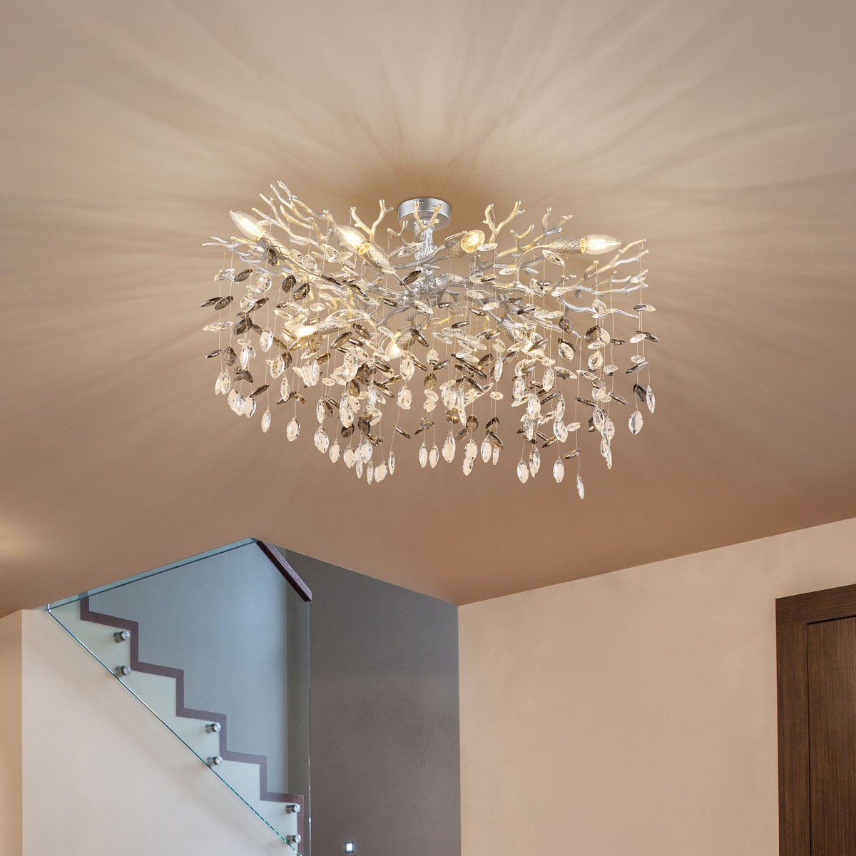 Lampadari & plafoniere: Deckenleuchte, Flexarme, 85 cm x 50 cm – Nuovo (secondo la descrizione) da Kreuzlingen venduto da Smart-Light 1