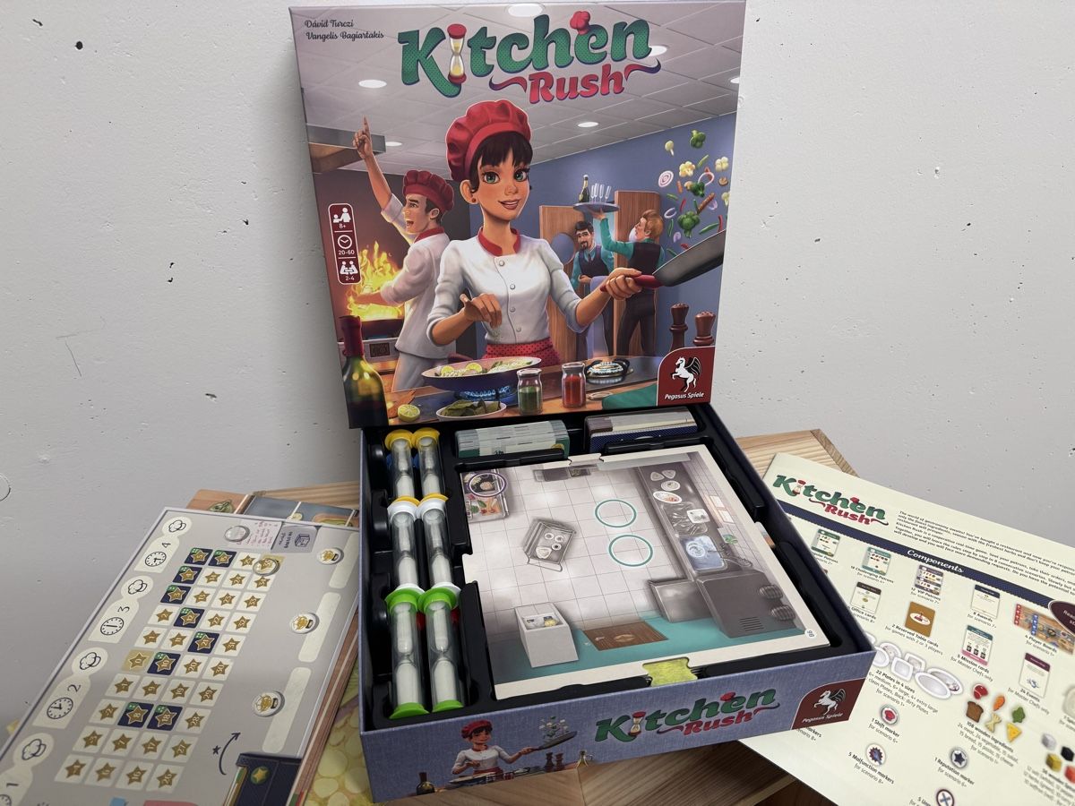 Giochi: Kitchen Rush (Revised Edition) board game English – Usato da Zürich venduto da kaz_km67