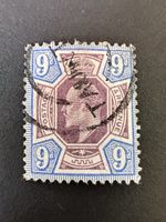 England - 1902 König Edward II 9p Mi Nr 112