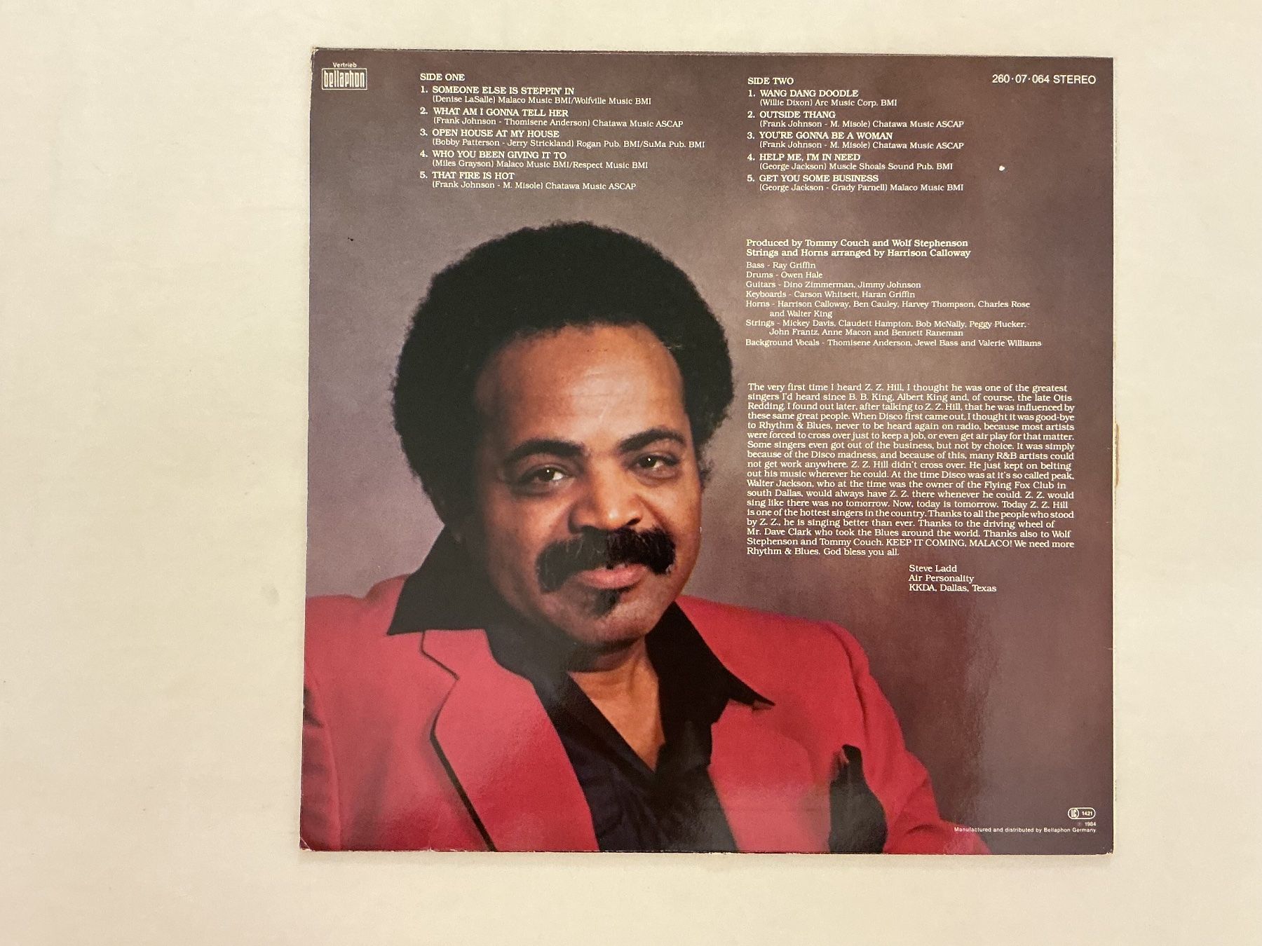 Schallplatten: ZZ Hill The Rhythm & Blues LP – Gebraucht aus Winterthur von Tumko_7_Vinyl 1