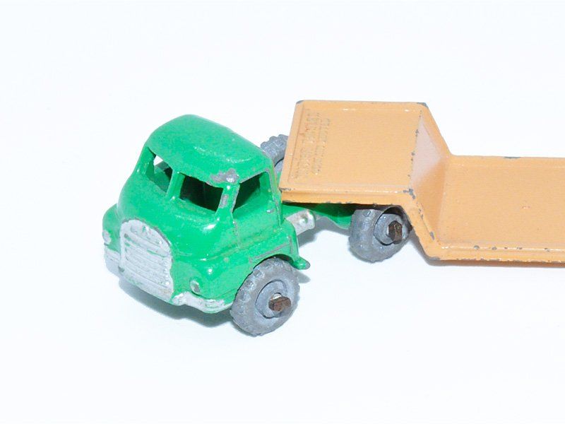 Matchbox Modellini d'auto: Matchbox Lesney BEDFORD LOW LOADER No. 27A – Usato da Zufikon venduto da MatchboxCorner 3
