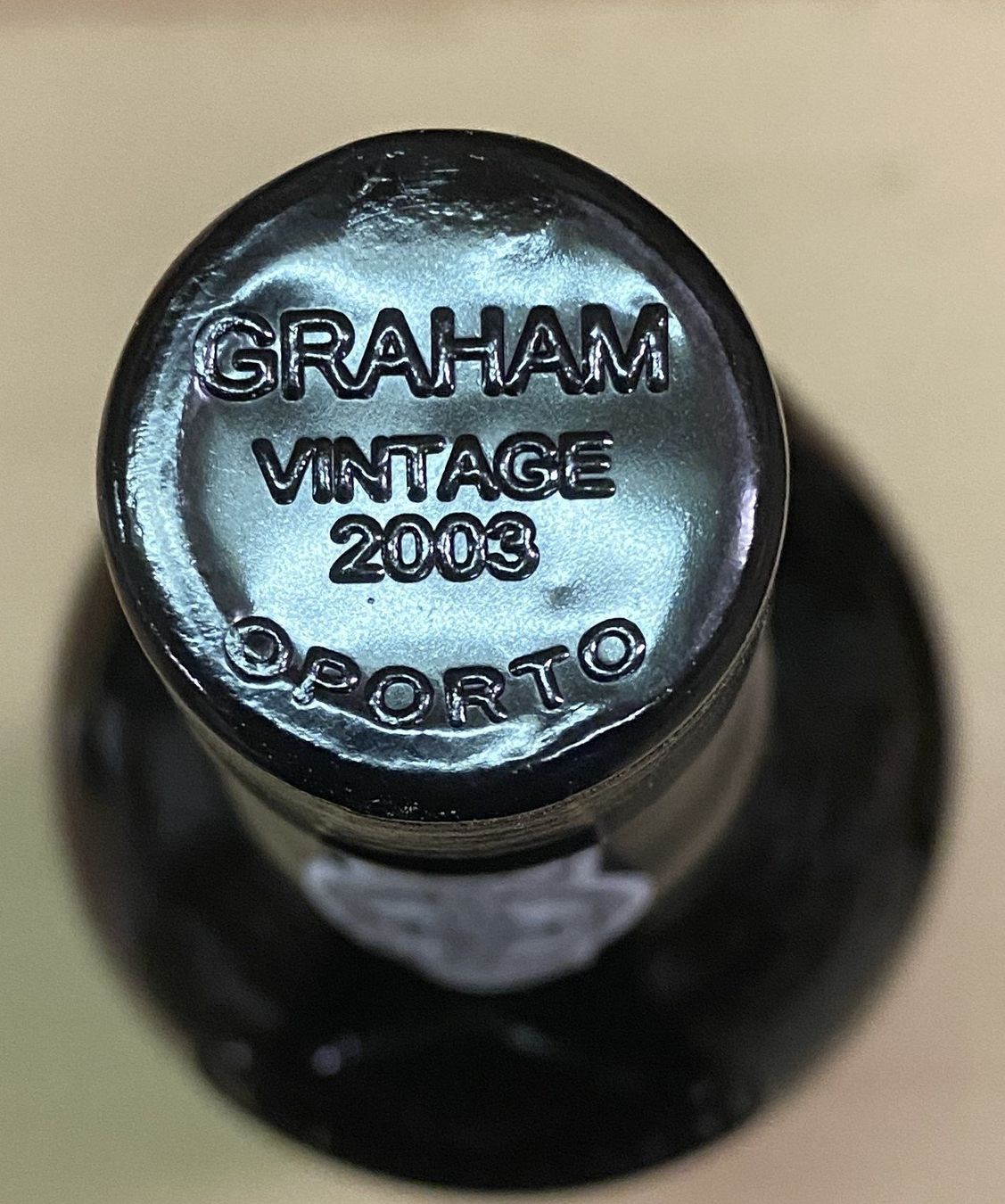 Wein: Graham's  Porto Vintage 2003 – Neu (gemäss Beschreibung) aus Cully von Forninho 4