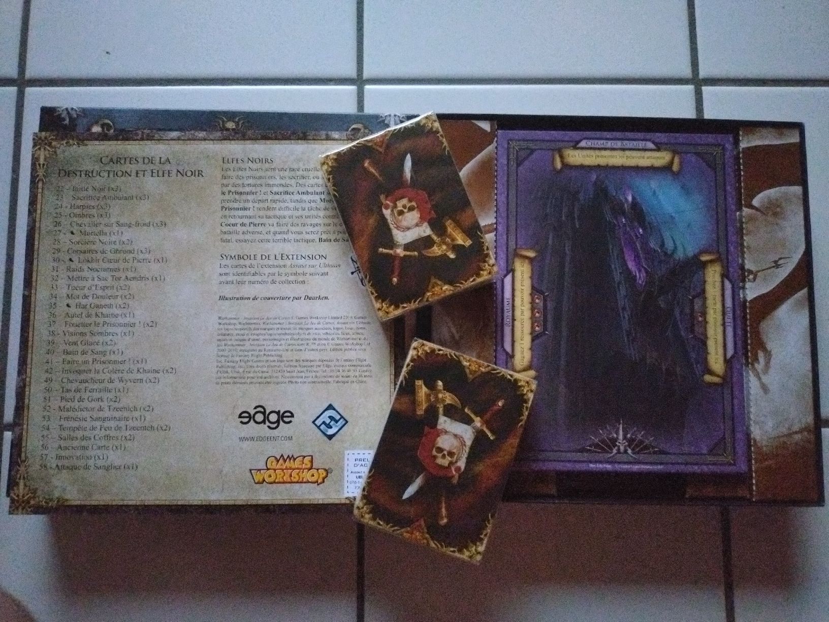 Giochi: Warhammer Invasion Assaut sur Ulthuan Extension NEW  – Nuovo (secondo la descrizione) da Farvagny-le-Grand venduto da LaCaverne 1