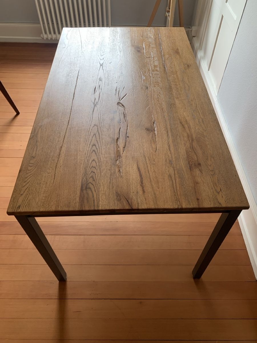 Tables: Esstisch Holz/Metall – D'occasion à Zürich par LivioV01 1