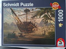 Puzzle Motiv "SCHIFF VOR ANKER"
